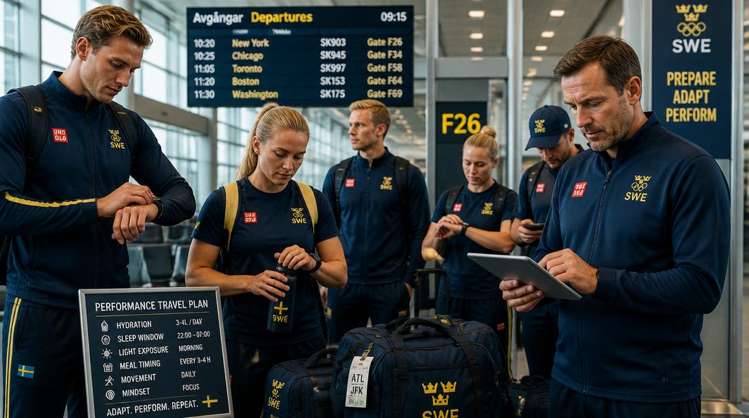 Svenska landslaget förbjuds sova på flyget till VM
