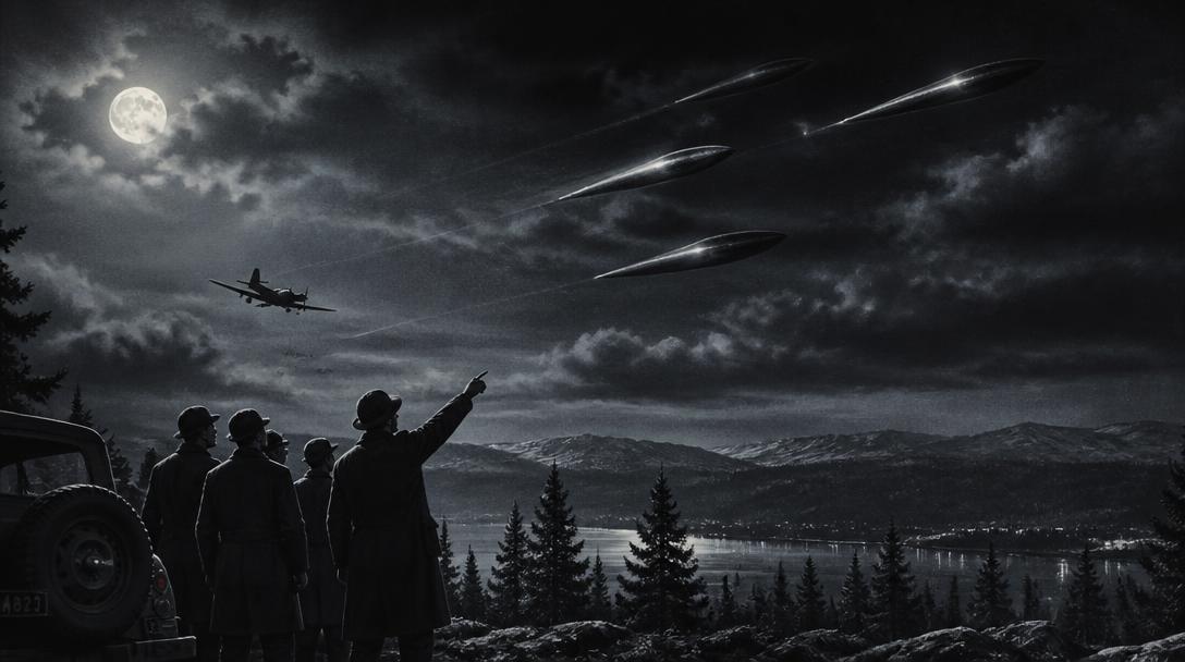 Svenska "spökraketerna" från 1946 dyker upp i Pentagons ufo-släpp