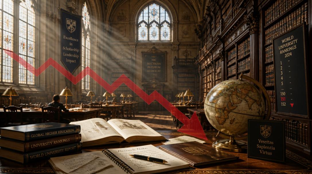 Svenska universitet tappar i global rankning, KI faller till plats 55
