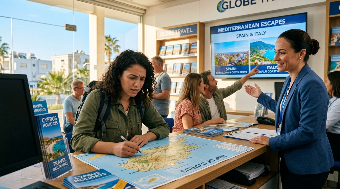 Svenskarnas resebokningar ökar med 7 procent, men Cypern tappas bort