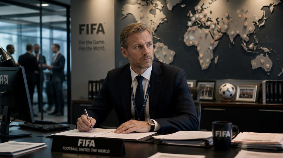 Svensken som blivit Infantinos högra hand på Fifa
