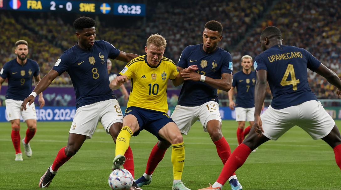Sverige föll mot Frankrike med 3–0, fransk press undrar vad Sverige gjorde där