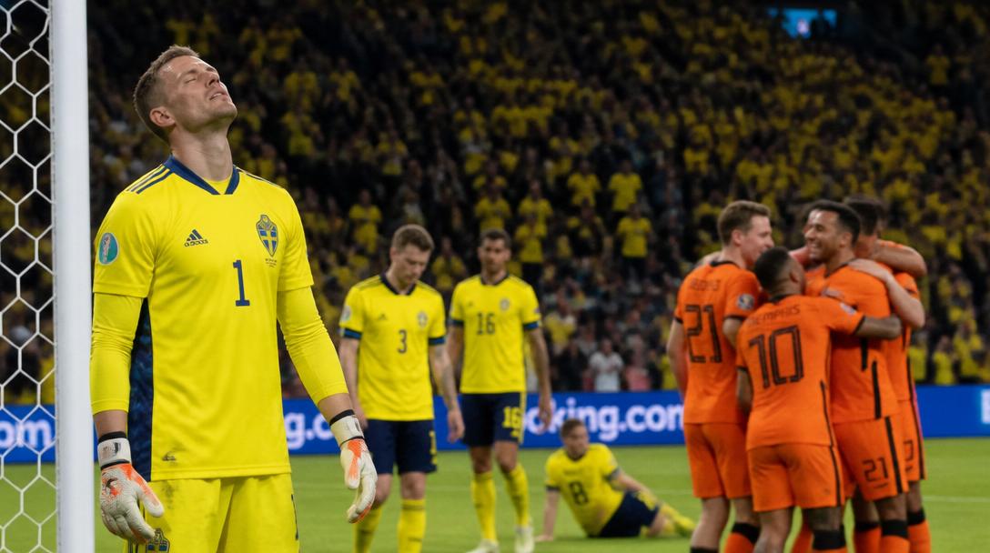 Sverige föll tungt mot Nederländerna – Potter såg ljuspunkter i halvtid