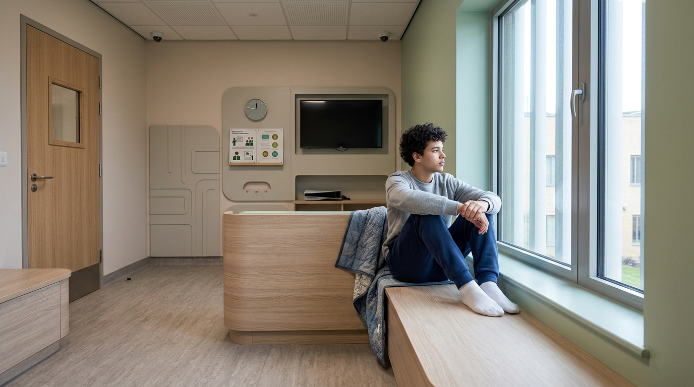 Sverige förbereder fängelseenheter för 13-åringar med tyngdtäcken och våldsfrifa tv-spel