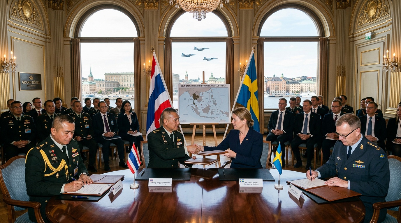 Sverige ignorerade FOI-varning om Jas-affär med Thailand, visar Kalla fakta