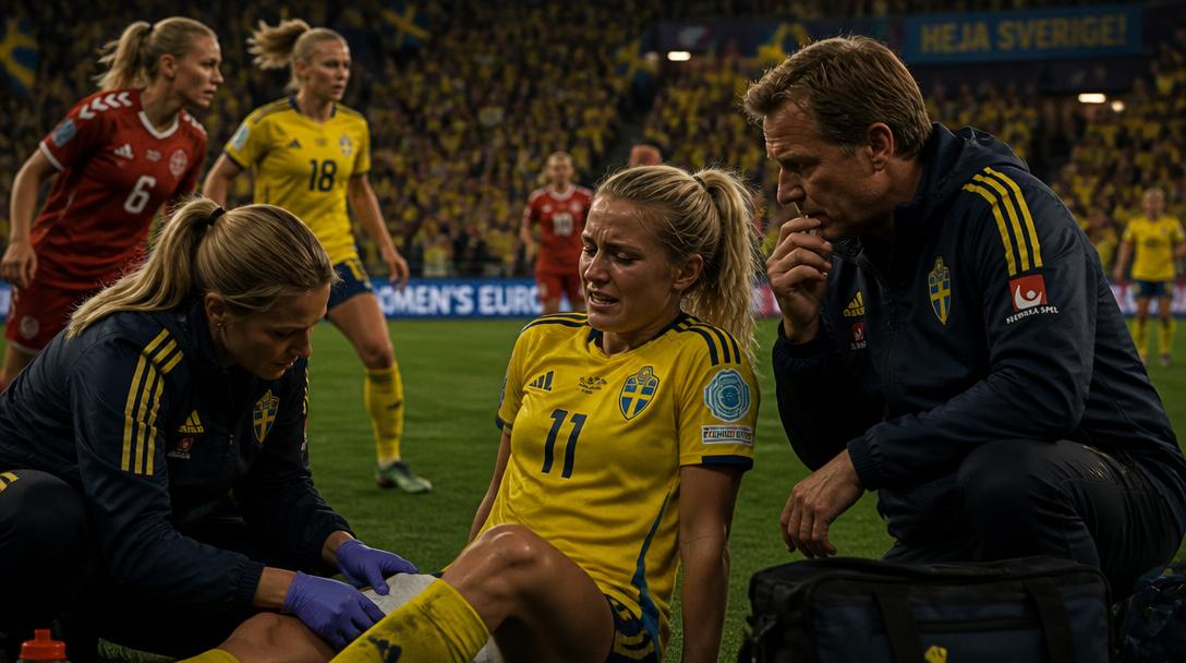 Sverige kan möta Danmark utan Pernille Harder i VM-kvalet