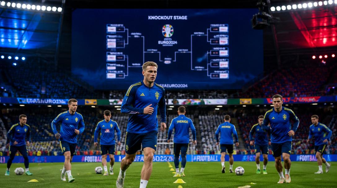 Sverige kan möta Frankrike eller Brasilien i sextondelsfinal