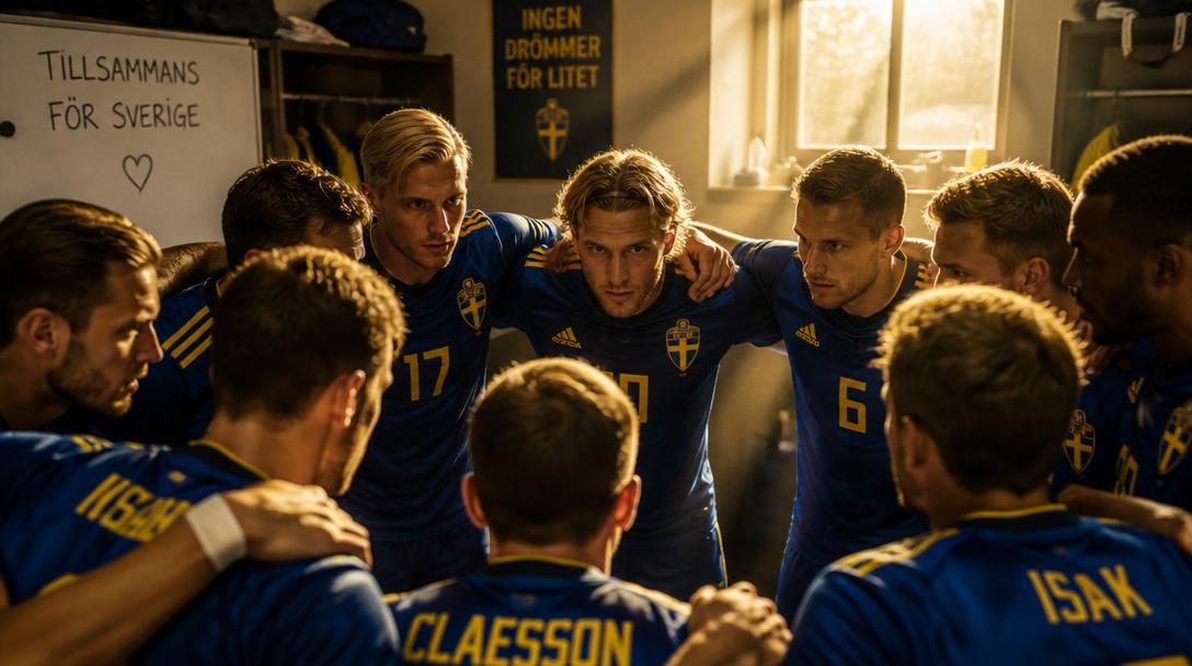 Sverige laddar för sextondelsfinal efter vändning i stämningen
