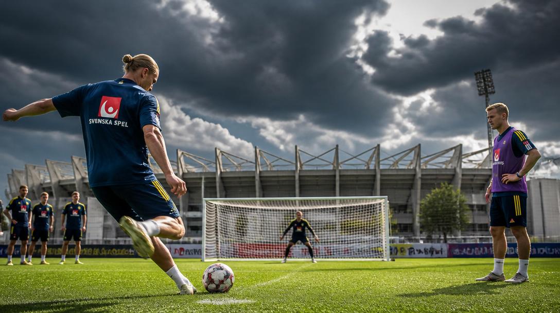 Sverige laddar för straffar inför VM-mötet med Frankrike