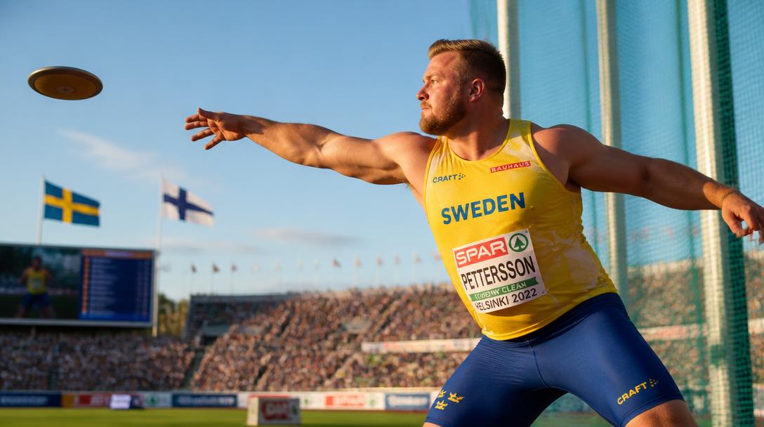 Sverige leder Finnkampen efter Ståhls 69-meterskast