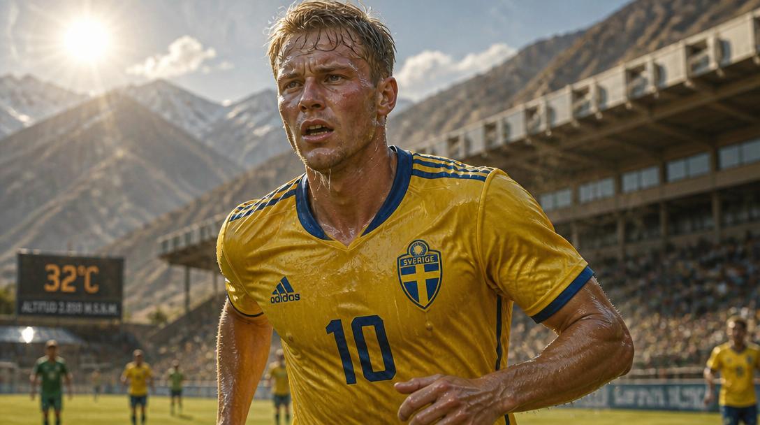 Sverige möter extremvärme och höjd i VM, värst väntas Mexiko