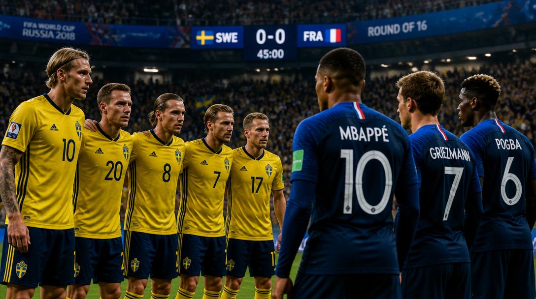 Sverige möter Frankrike i VM-sextondelsfinal – "man får andnöd av att se startelvan"
