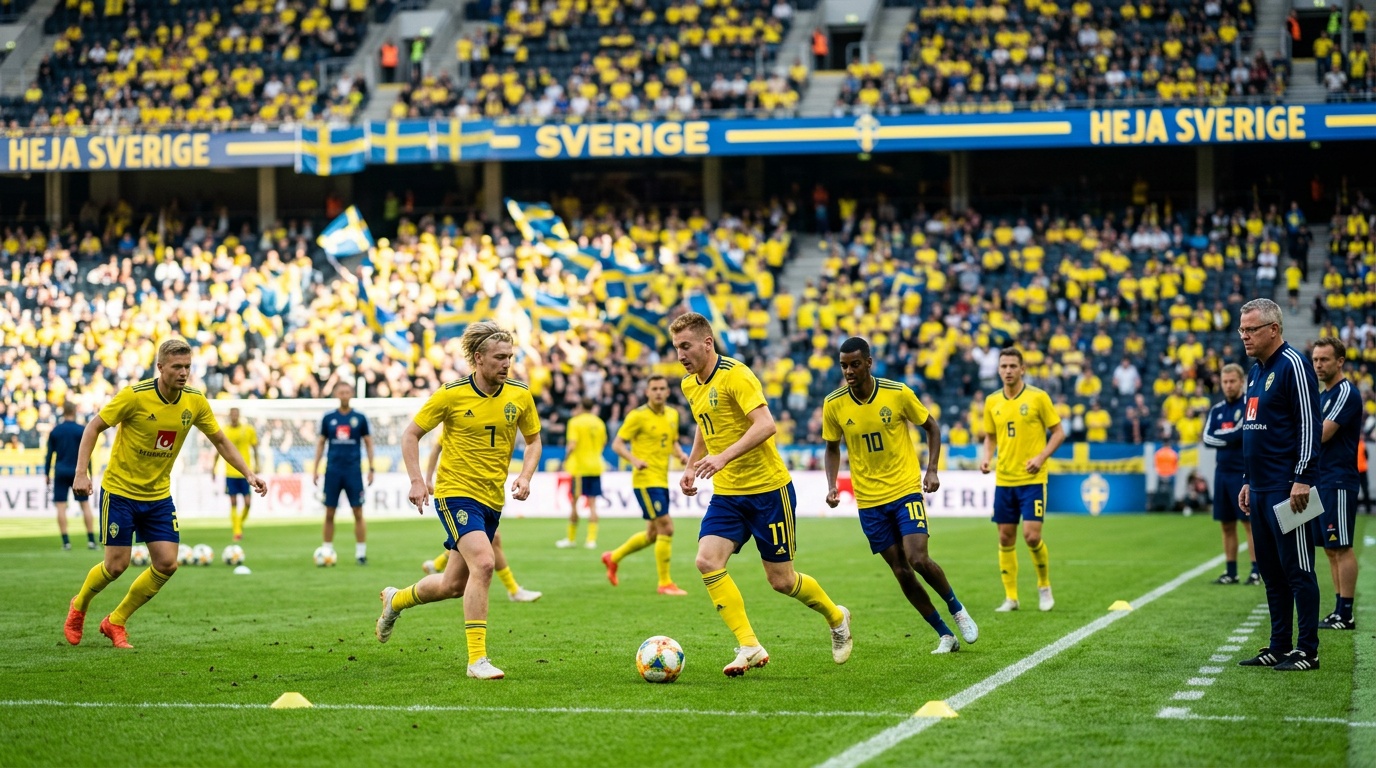 Sverige möter Grekland i VM-genrep på Strawberry Arena den 4 juni