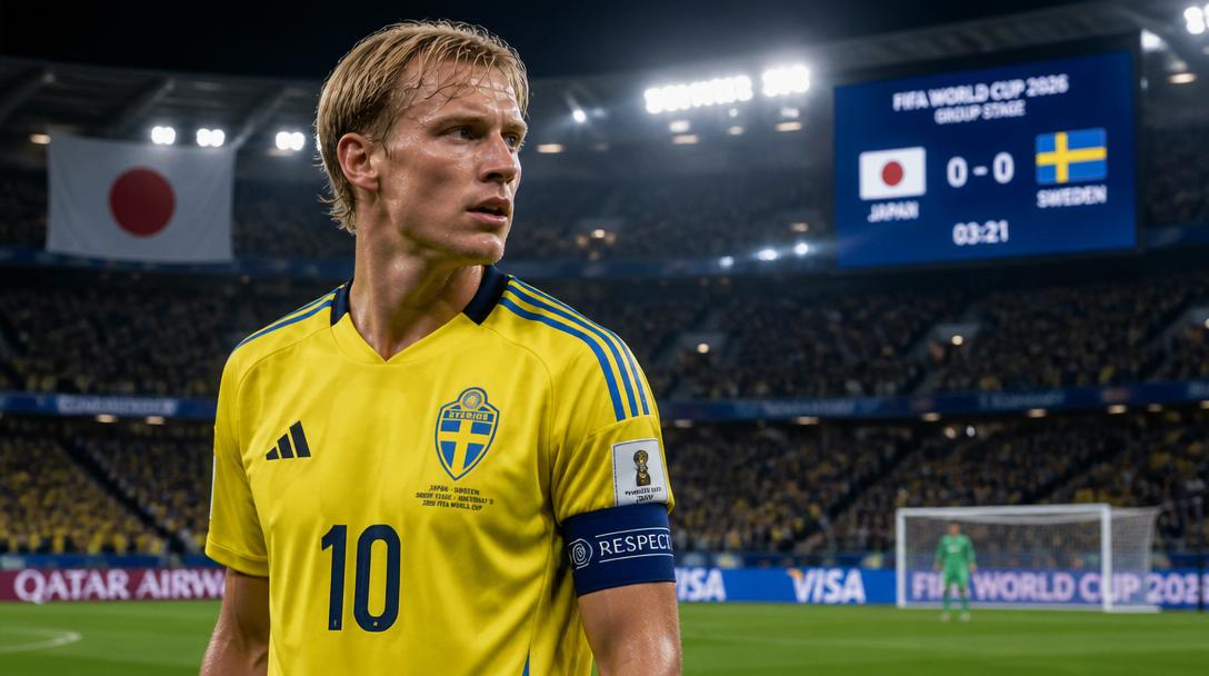 Sverige möter Japan med allt att spela om efter förlust mot Nederländerna