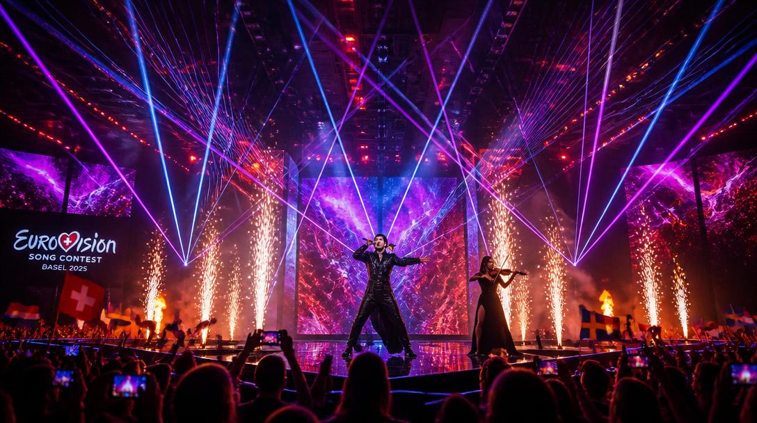 Sverige och Finland tävlar i Eurovision-semifinal – finalen avgörs på lördag