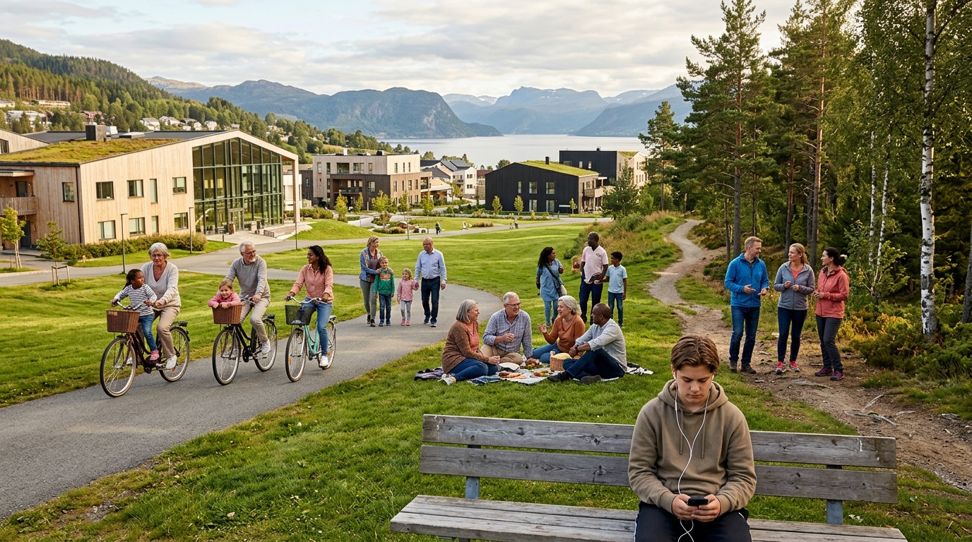 Sverige rasar till femte plats i årets lyckorapport