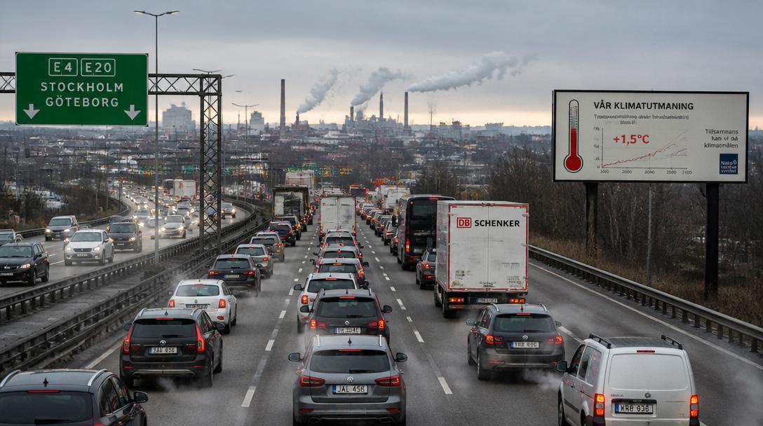 Sveriges klimatutsläpp minskade med 3 procent, men målen är längre bort än någonsin