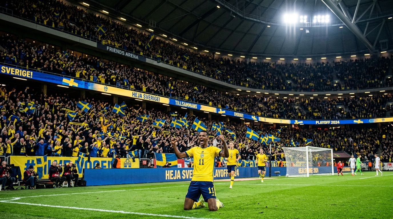 Sveriges VM-final mot Polen slutsåld, nära 50 000 väntas till Strawberry arena