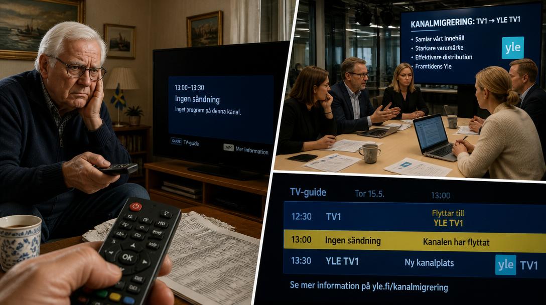 SVT flyttar finska nyheter till SVT24, väcker ilska bland tittare