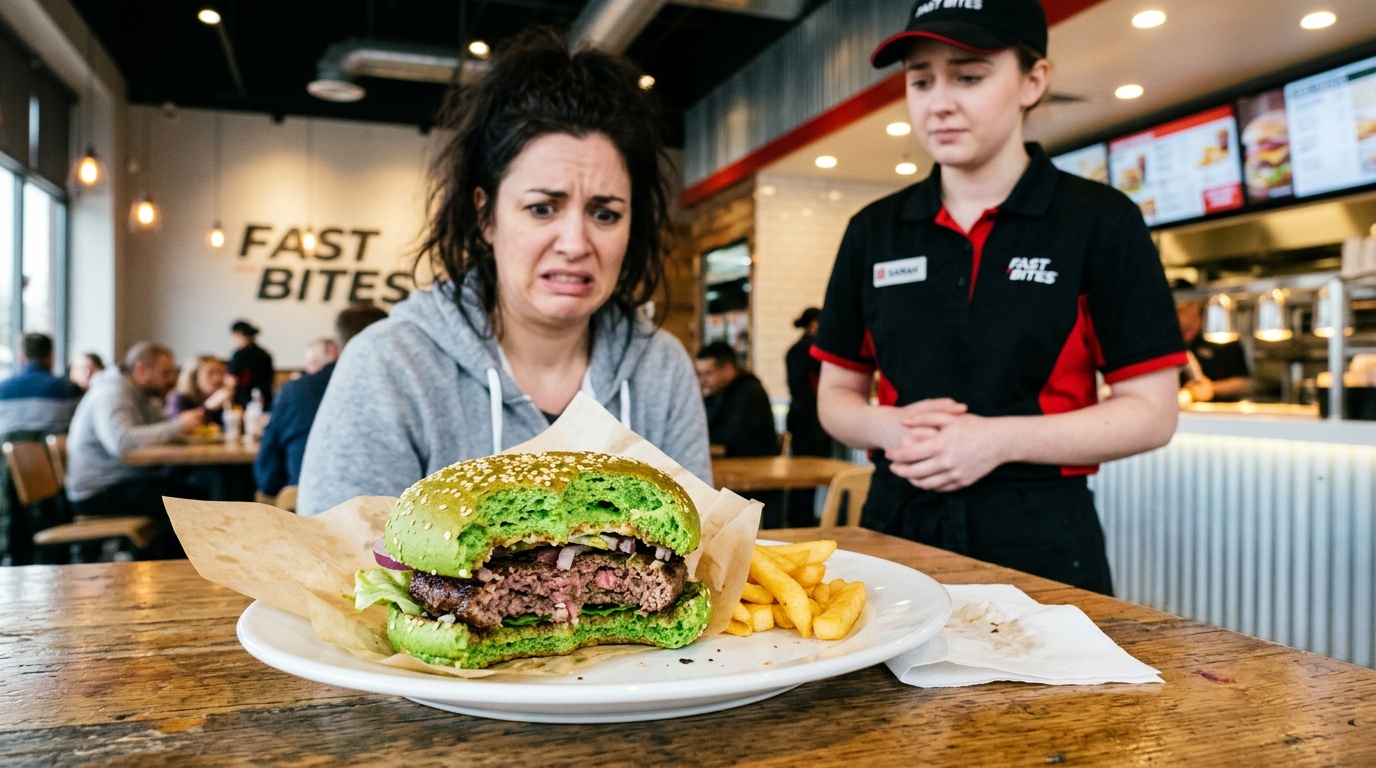 SVT-reporter gjorde inslag om felserverad köttburgare, minister reagerar