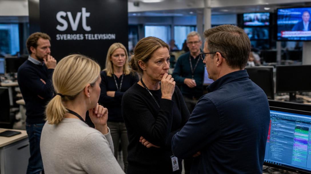 SVT:s skyddsombud larmar om personaloro kring högerextrem profil i nytt program