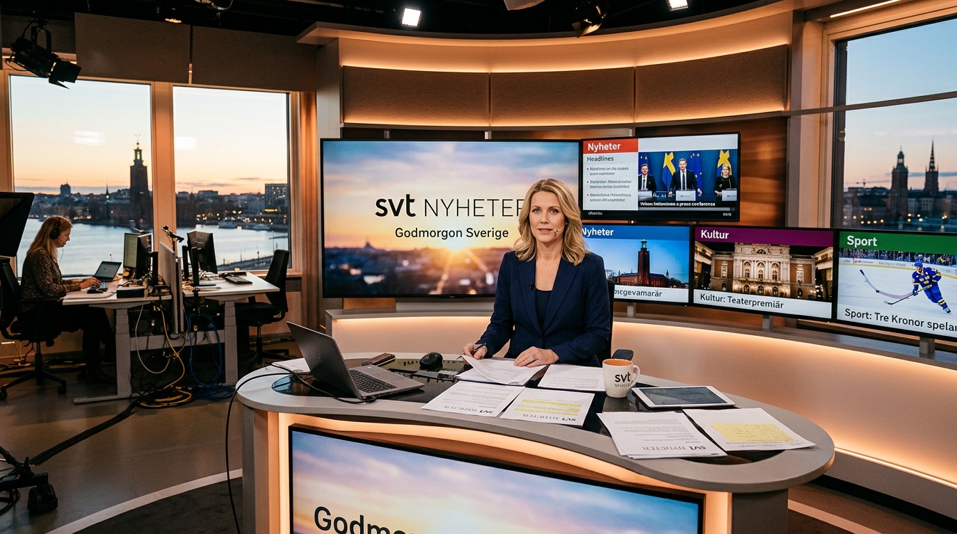 SVT skrotar Kulturnyheternas morgonsändning – del av sparpaket på 355 miljoner