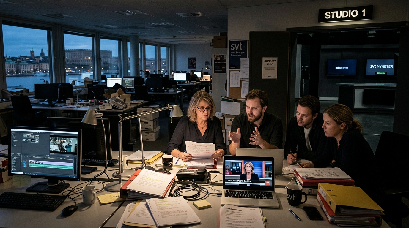 SVT varslar 141 tjänster och pausar sex program i 355-miljonersbesparning