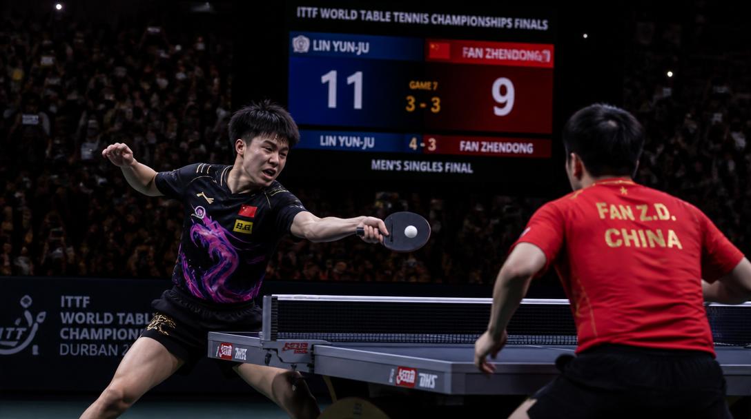 Sydkorea slog Kina i bordtennis-VM för första gången på 26 år