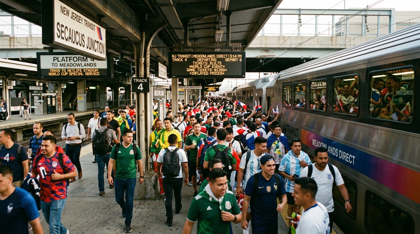 Tågresa till VM-finalen kan kosta 1 400 kronor, elva gånger normalpriset