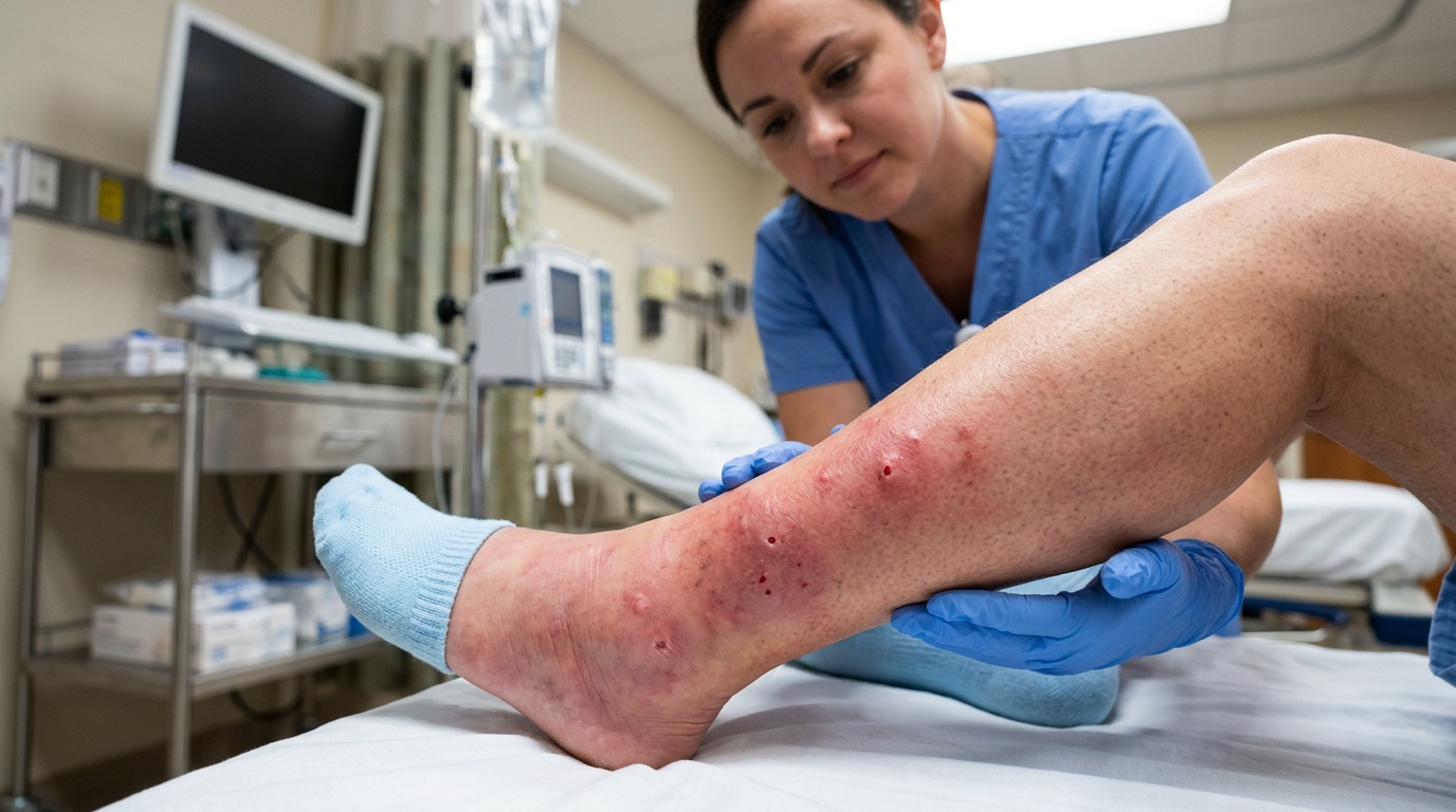 Taylor Momsen biten av giftig spindel under AC/DC-turné