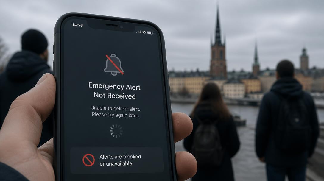 Teckengräns blockerade testlarm för Telia-abonnenter