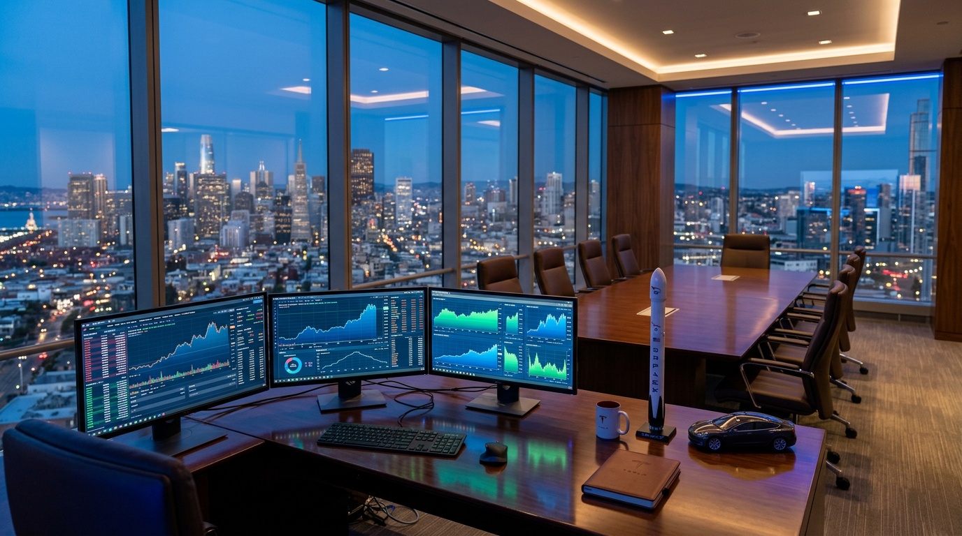 Tesla konverterar xAI-investering till aktier i SpaceX inför börsnotering