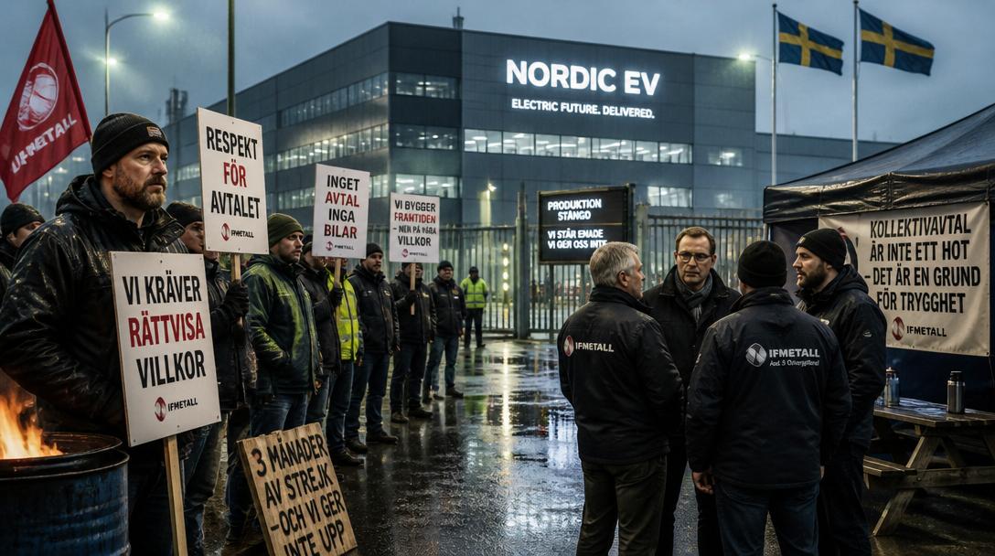Teslastrejken fyller två och ett halvt år, utan lösning i sikte