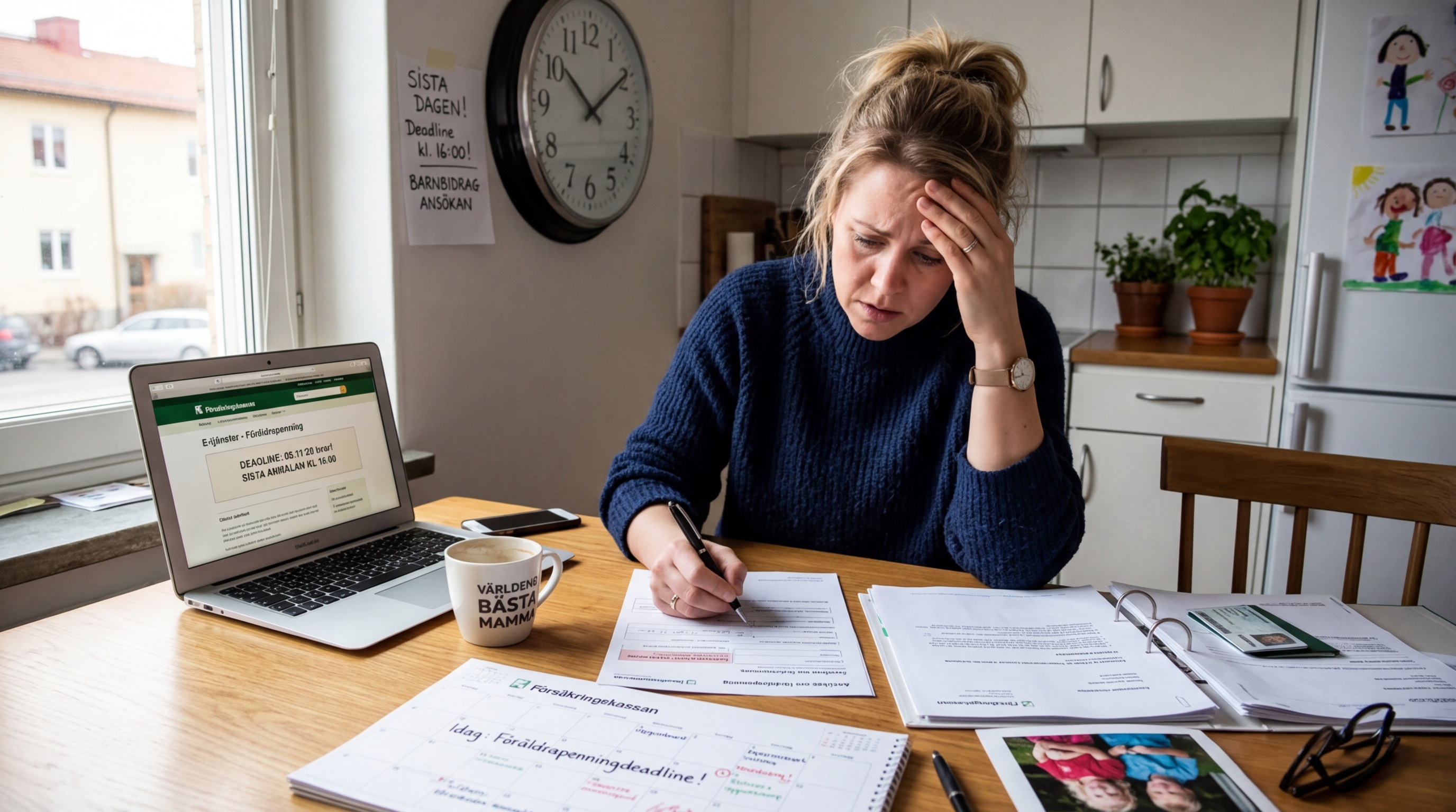 Tidsgränsen för att söka vab-ersättning kortas till 30 dagar från 1 april