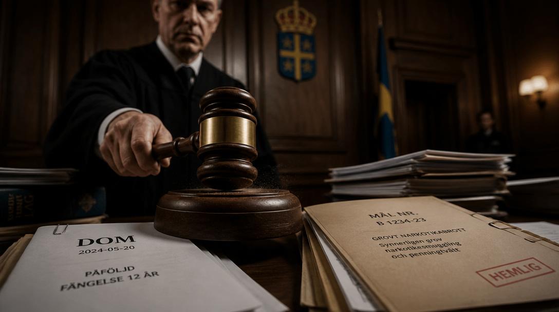 Tiktokprofilen Joseph Said döms till livstids fängelse för granatdåd i Tumba