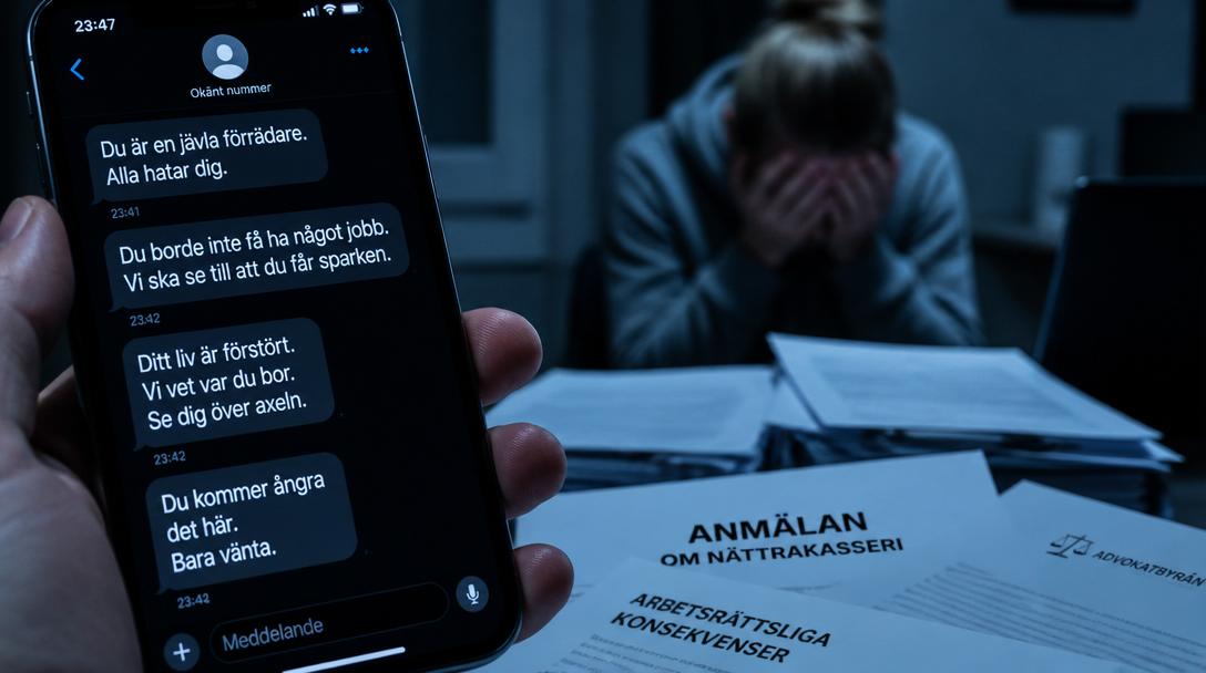 Tobias Hübinette döms för olaga hot och ofredande – får böter på 39 000 kronor