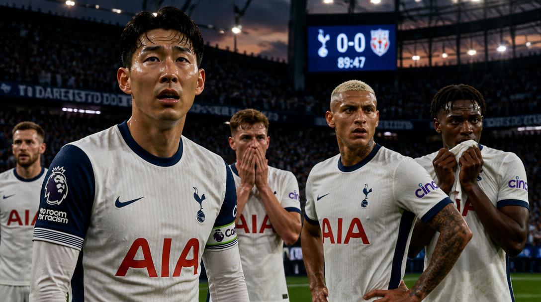 Tottenham tvingas avgöra säsongen i sista matchen