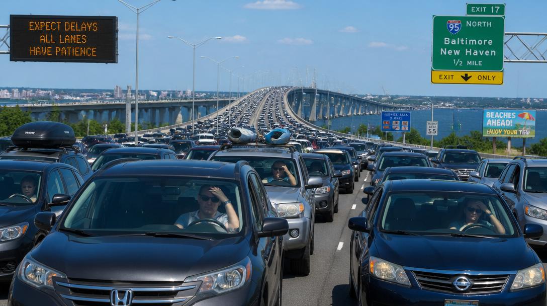 Trafiken väntas bli tät när midsommarfirarna åker hem