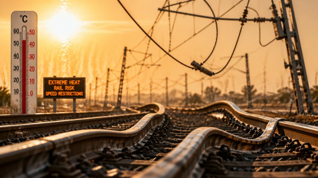 Trafikverket stänger 15 tågsträckor i Småland på grund av värmen
