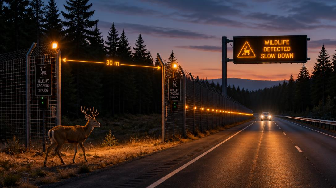 Trafikverkets faunapassager minskar viltolyckor med 66 procent