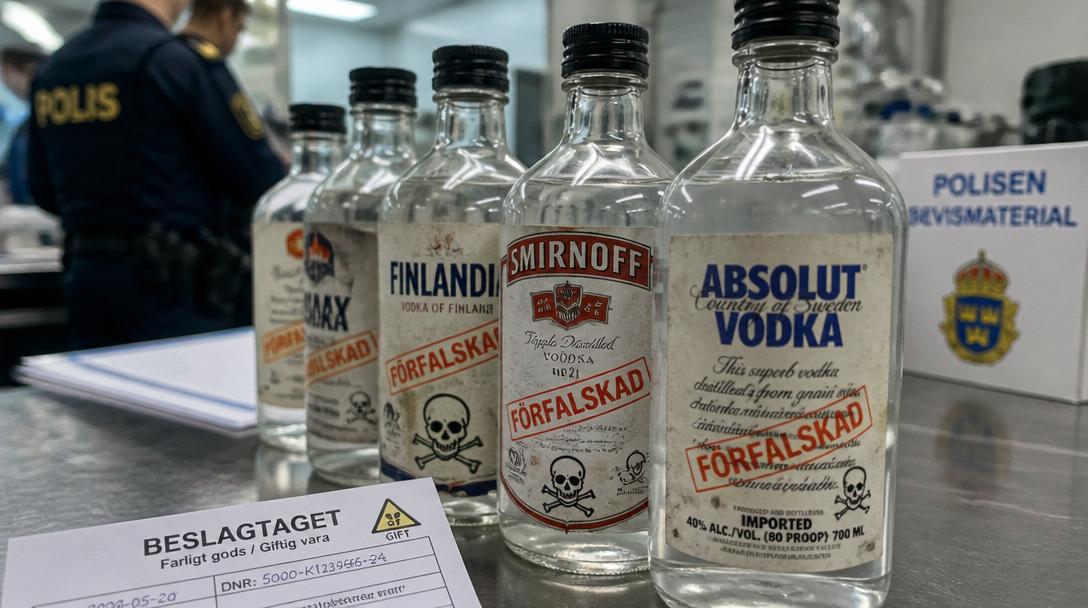Tre åtalas för vodkabil som sålde giftig sprit till ungdomar i Stockholm