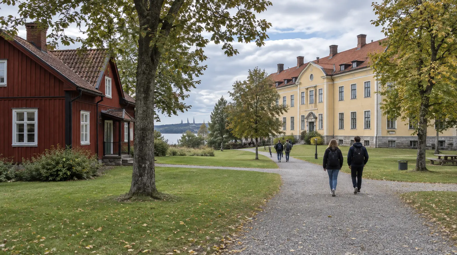 Tre gymnasielever anhållna efter polisinsats på internatskola i Sigtuna