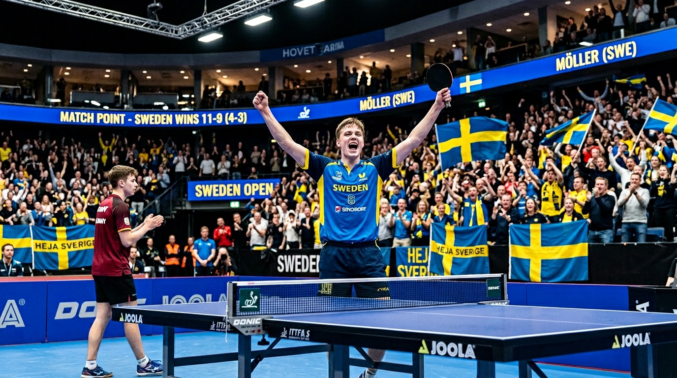 Truls Möregårdh ensam om sex raka SM-guld i bordtennis