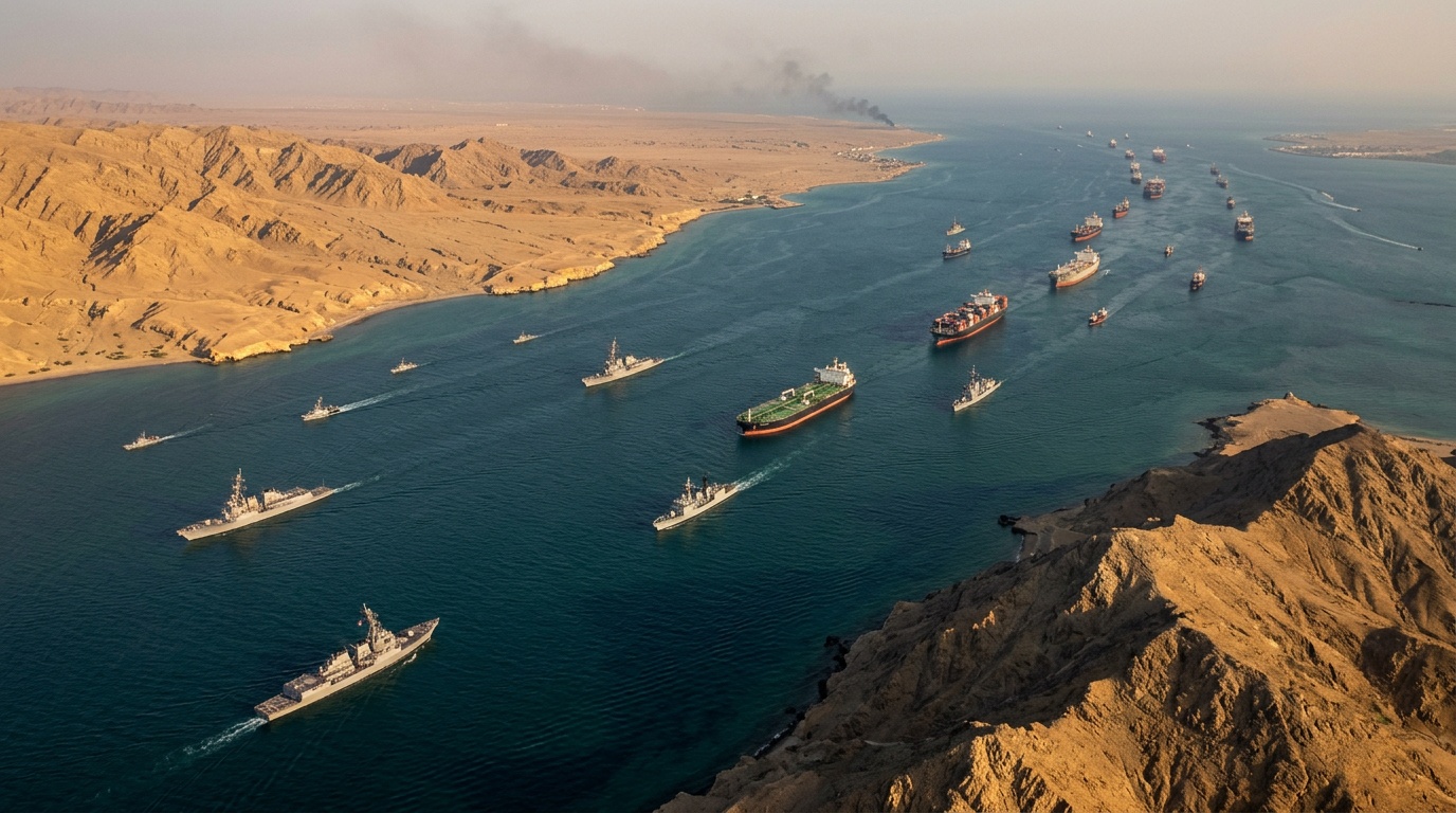 Trump hotar bomba iransk kustlinje och kräver att länder skickar krigsfartyg till Hormuzsundet