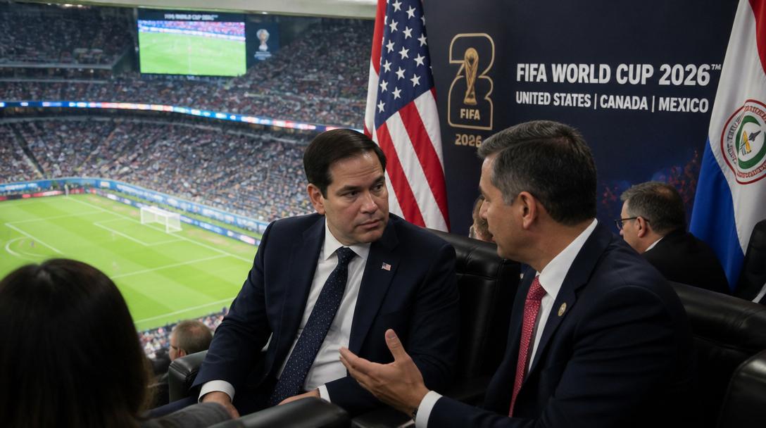 Trump missar USA:s VM-premiär, Rubio representerar landet i Los Angeles