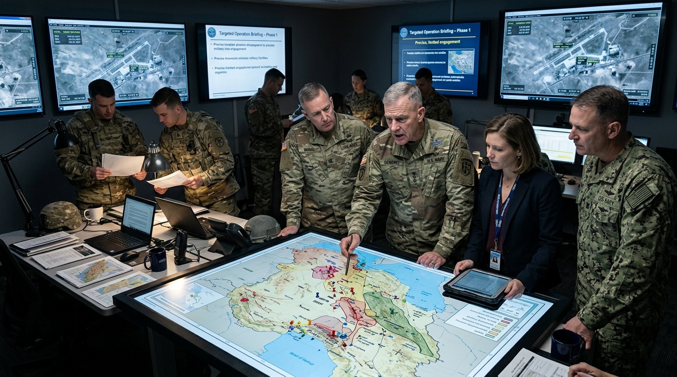 Trump överväger marktrupper i Iran för "strategiska ändamål"