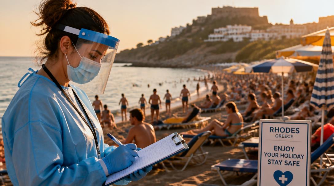 Turistbyråer tonar ner magsjukeutbrott på Rhodos trots drabbade svenskar