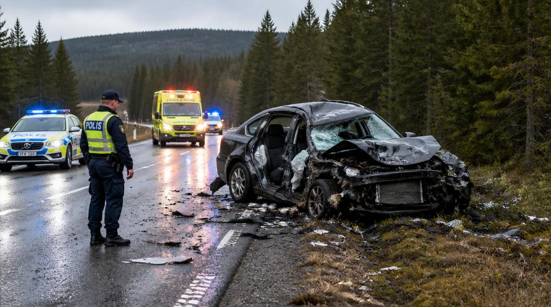 Två döda efter singelolycka i Kalix