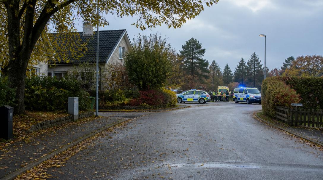 Två flickor allvarligt skadade i villa utanför Alvesta, en med livshotande skador