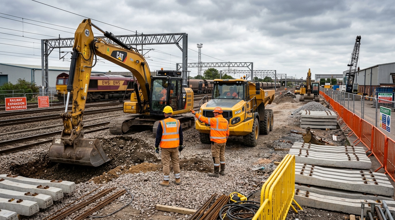 Två män dog i klämolycka vid järnvägsarbete i Hallsberg